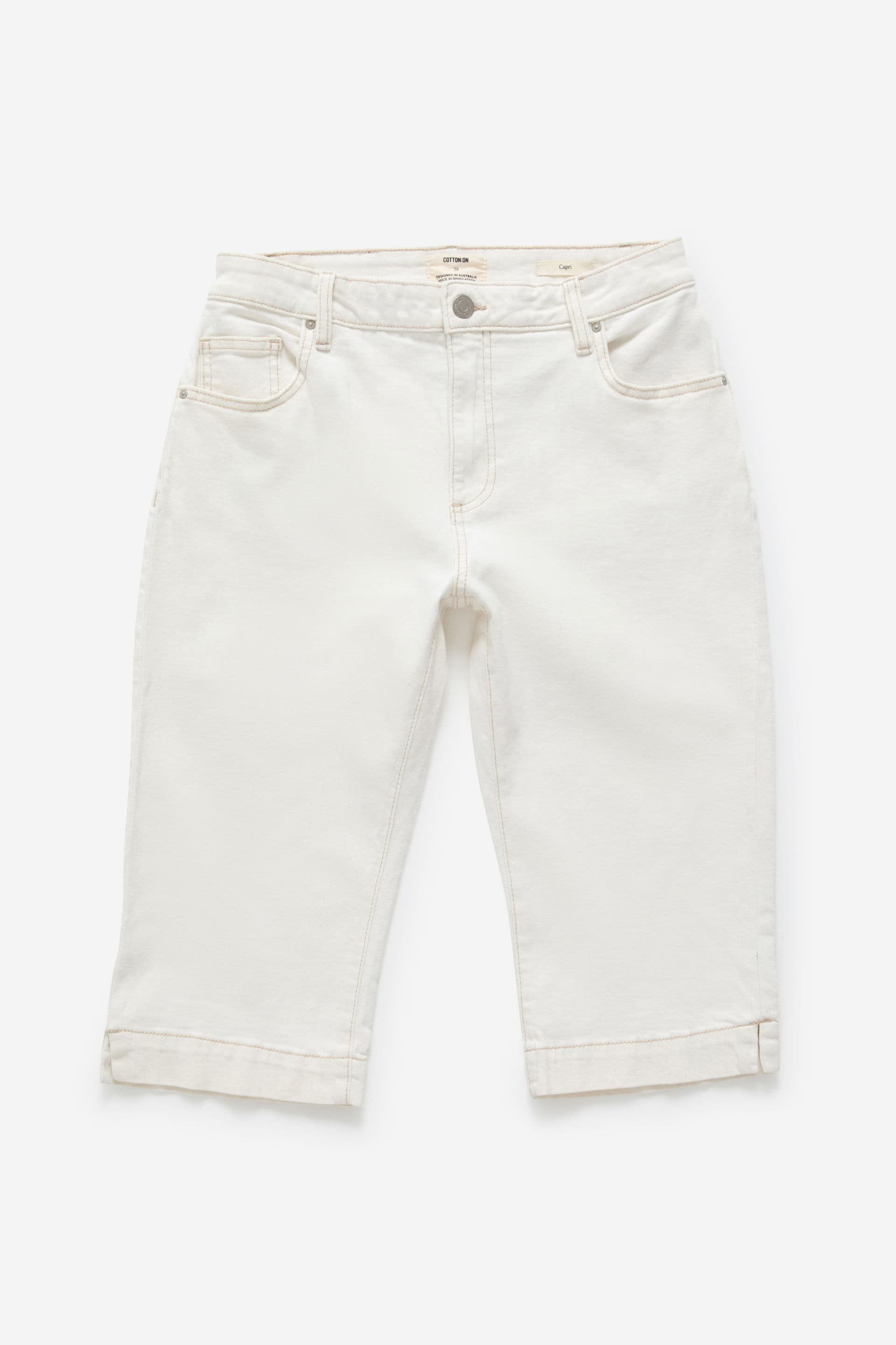 Cotton On Women - Capri Jean - Vintage white - alternate view