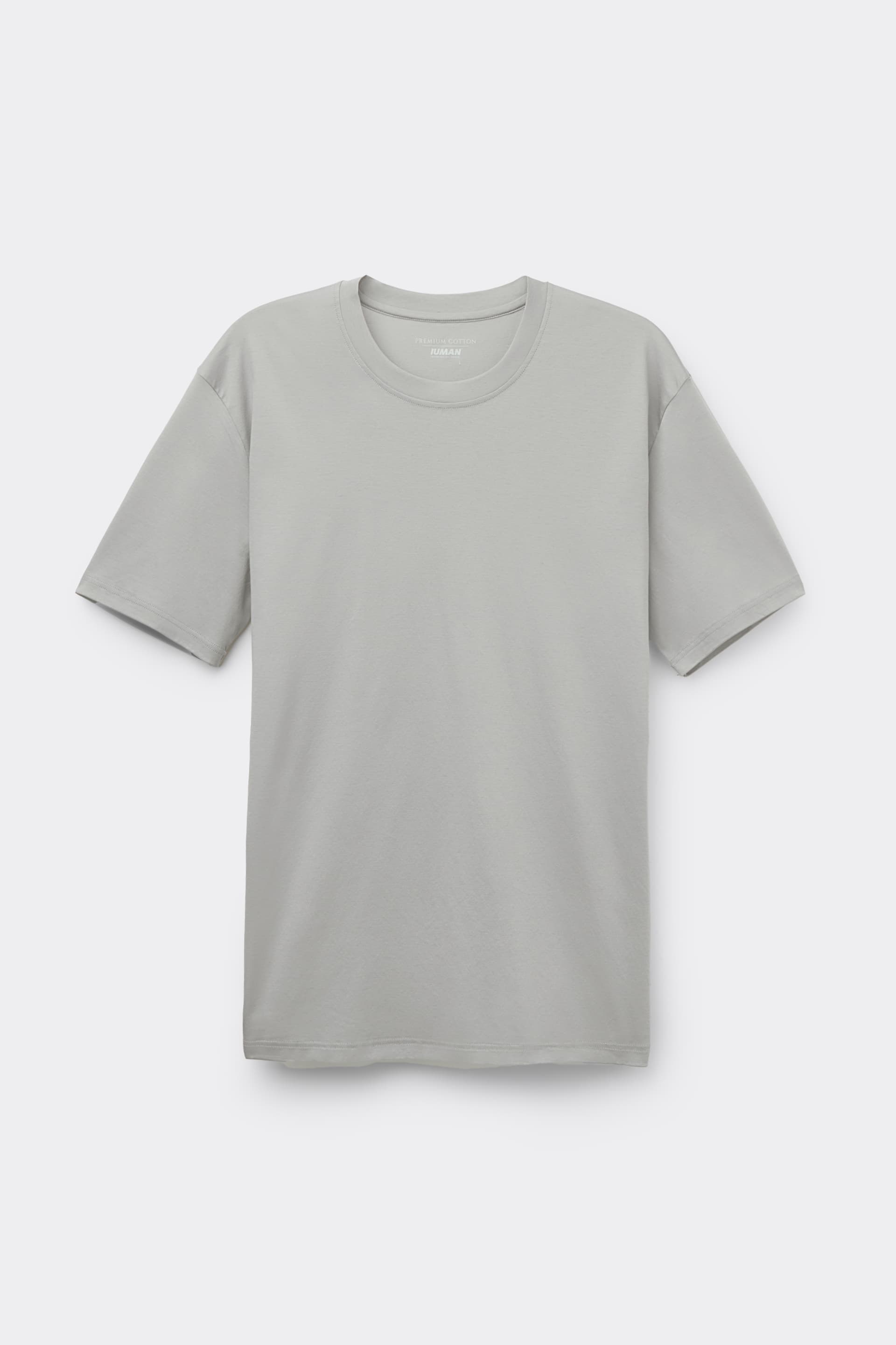 Intimissimi Premium Cotton T-Shirt Man Grey Size XL - alternate view